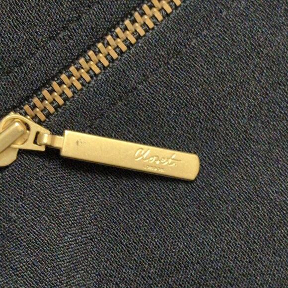 Closet London Black Sleeveless Fit and Flare Pleated Skirt Dress Size 10 - Picture 7 of 11